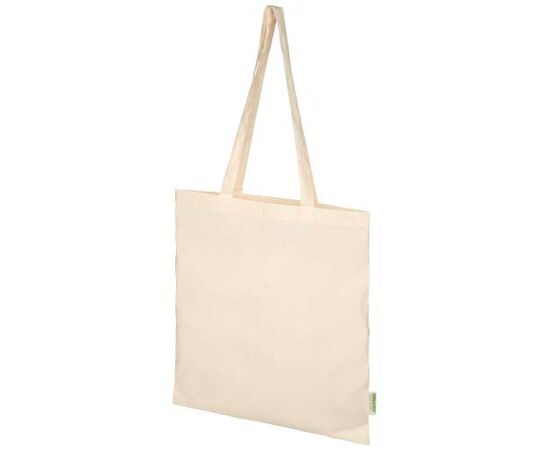 Orissa 140 g/m² organic cotton tote bag 7L Natural  - Unbranded 12061106