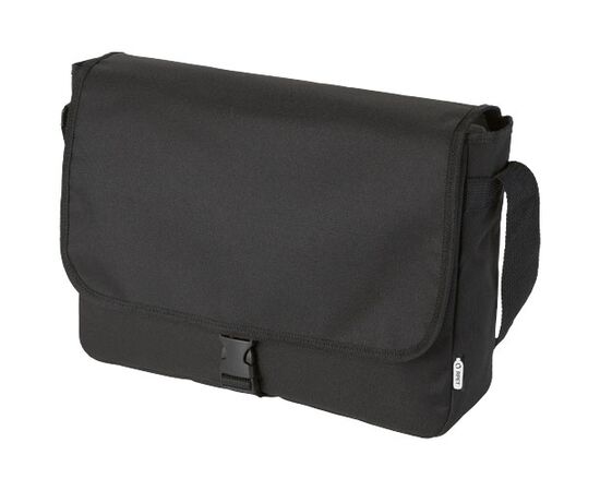 Retrend schoudertas van RPET 6L  Zwart - Unbranded 12062290