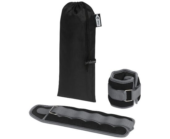 Jane set van 2 x 0,5 kg verstelbare enkel-/polsgewichten Grijs - Unbranded 12500282