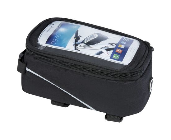 Sacoche de vélo Mathieu avec poche pour téléphone Noir - Unbranded 12702390