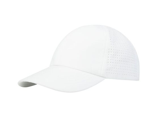 Casquette 6 panneaux Mica GRS recyclée ajustée Blanc - Elevate NXT 37516010
