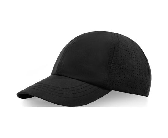 Casquette 6 panneaux Mica GRS recyclée ajustée Noir - Elevate NXT 37516900