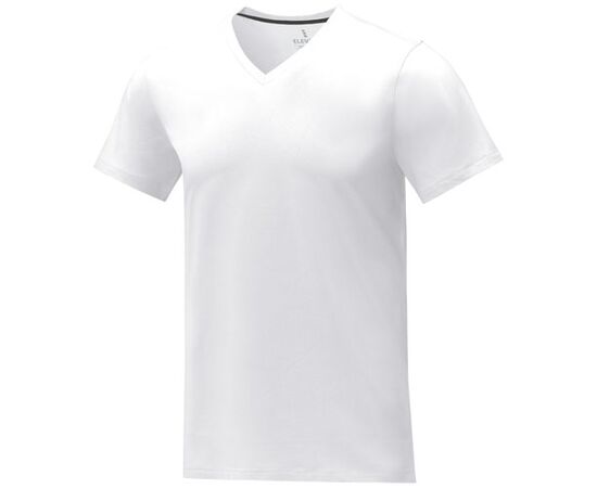 T-shirt Somoto manches courtes col V homme  Blanc - Elevate Life 38030010
