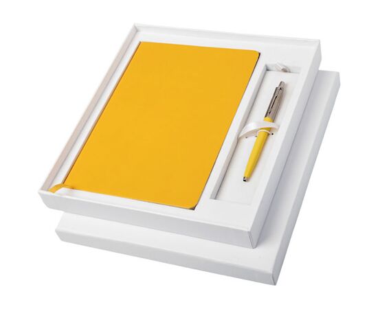 Parure-cadeau avec cahier Classic et stylo Parker Blanc - Parker 42001101