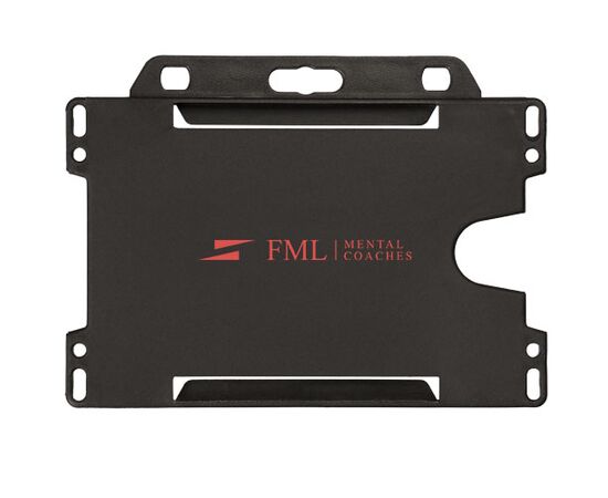 Vega plastic card holder Black - Unbranded 21060200