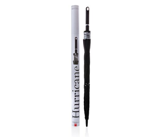 Hurricane Sturm Regenschirm Schwarz - XD Design P850.501