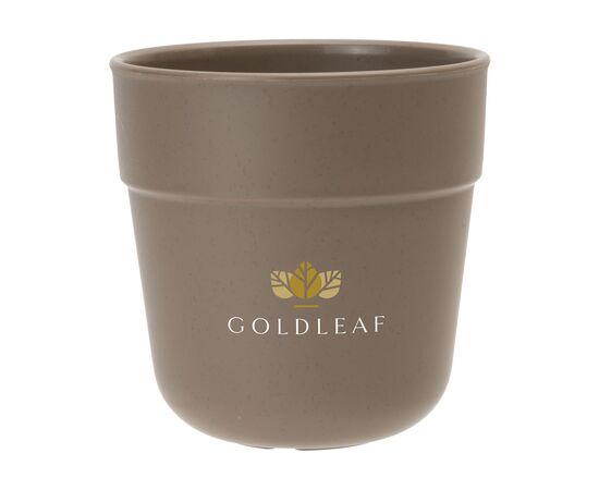 BE O Coffee Mug 220 ml Brown hibiscus - BE O Lifestyle W45840