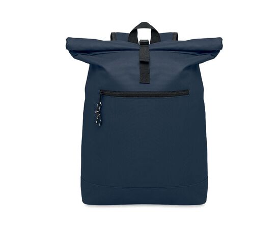 600D polyester rolltop rugzak Blauw -  MO2170-04