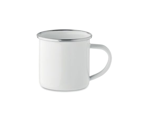 Mug en émail sublimation 200ml Blanc -  MO2202-06