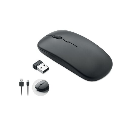 Rechargeable wireless mouse Black -  MO2222-03