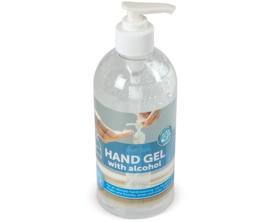 Gel nettoyant pour les mains avec alcool 500ml Transparent blanc -  LT92707-N0401