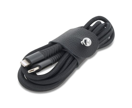 2068 | PowerPlus USB-C to Lightning Power Delivery Cable with data transfer Black - INT LT40003-N0002
