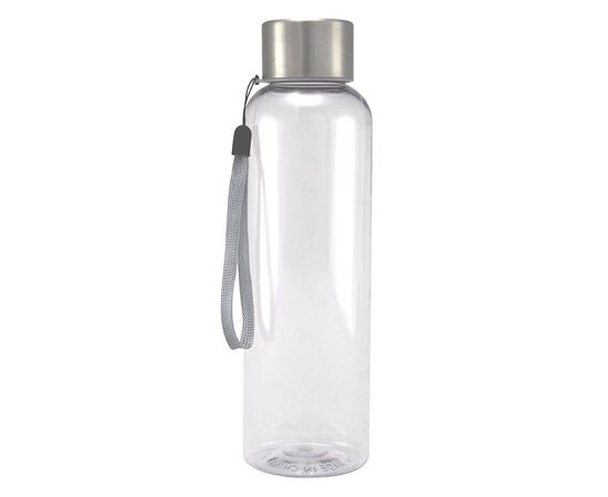 Tritan drinkfles 650 ml met RVS dop Transparant - MultiGift Green 802622