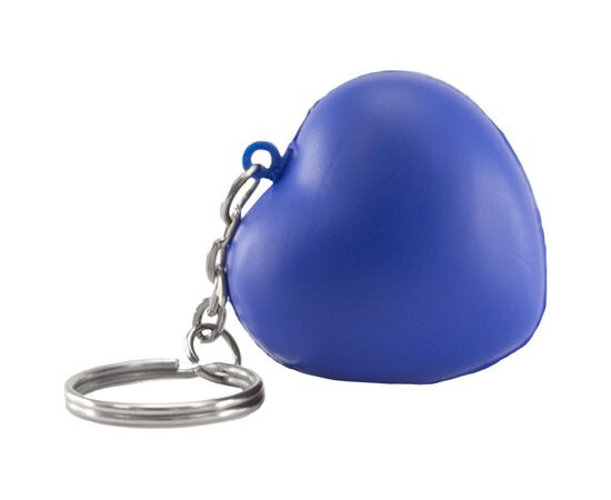 Keyring anti stress heart Blue - MultiGift NoStress 980404