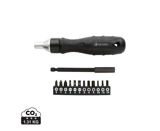 Gear X ratchet screwdriver Black - GearX P221.501