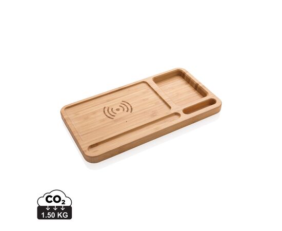 Organiseur de bureau avec induction 5W Brun - XD Collection P308.629
