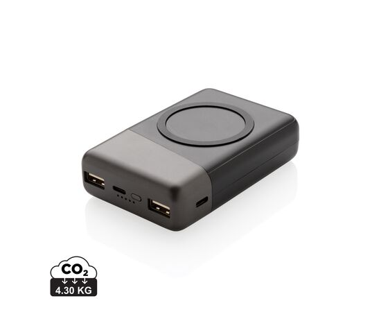 Ultimate 10.000 mAh Wireless Charging Powerbank Black, Grey - XD Collection P322.161