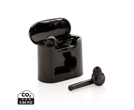 Liberty wireless earbuds in charging case Black - XD Collection P329.011