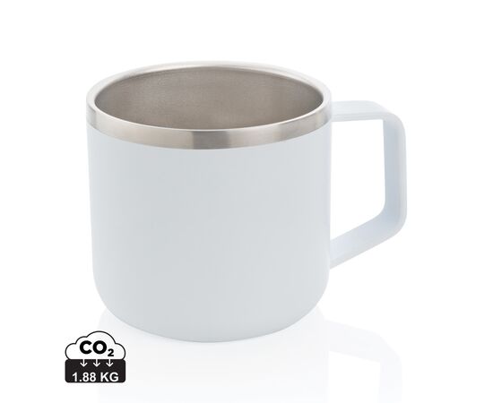 Stainless steel camp mug White - XD Collection P432.443