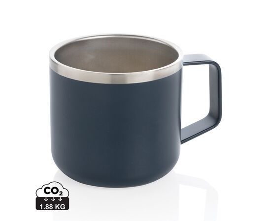 Roestvrijstalen kampeerbeker Blauw - XD Collection P432.445