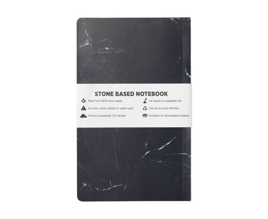 Stonebook A5 bloc-notes Noir -  W09798