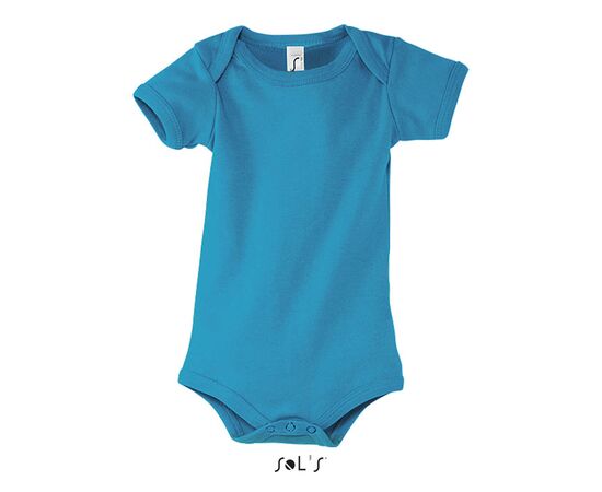 BAMBINO BABY BODYSUIT Aqua -  S00583-AQ-XS