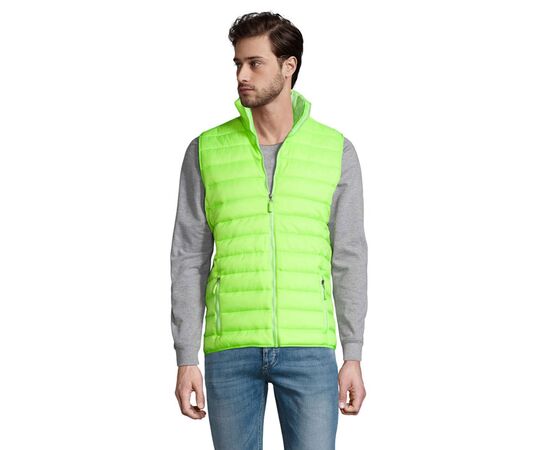 WAVE MEN Bodywarmer Neon lime -  S01436-NL-S