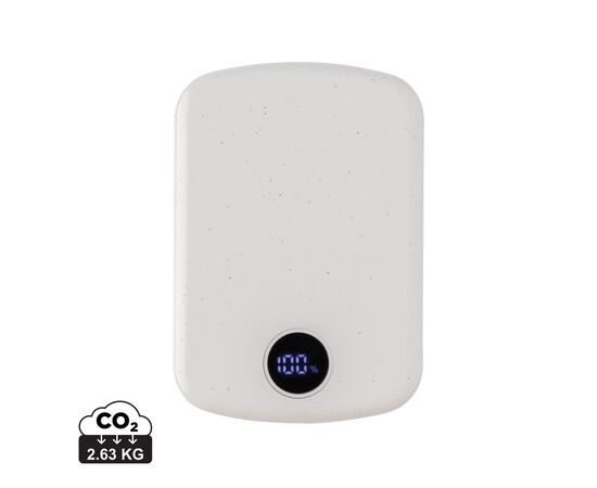 Powerbank magnétique 5000mAh en plastique RCS MagBoost Blanc - XD Collection P322.413