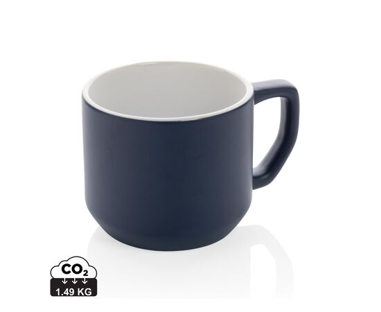 Keramische moderne mok 350 ml Donkerblauw - XD Collection P434.045