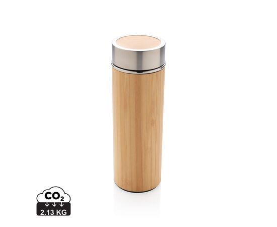 Lekvrije bamboe vacuüm fles Bruin - XD Collection P436.239