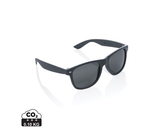 Lunettes de soleil en PC plastique recyclé GRS Gris - XD Collection P453.962