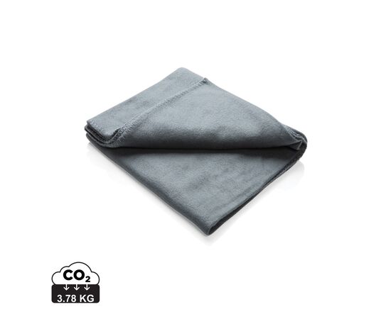 Fleece blanket in pouch Anthracite - XD Collection P459.062