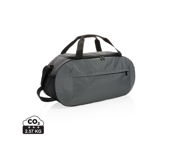 Impact AWARE™ RPET modern sports duffel Anthracite - XD Collection P707.142