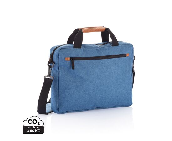 Modische Duo Tone Laptoptasche, PVC-frei Blau - XD Collection P732.200