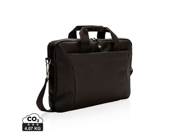 15.4” laptop bag Black - Swiss Peak P732.210