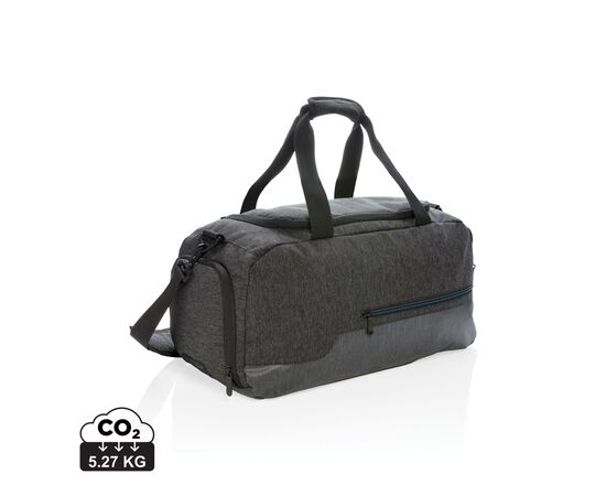 900D weekend/sports bag PVC free Black - XD Collection P762.431