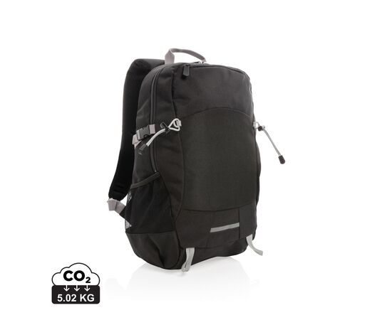Outdoor RFID laptop rugzak PVC-vrij Zwart, Grijs - XD Collection P762.491