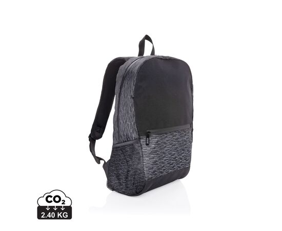 AWARE™ RPET Reflecterende laptoprugzak Zwart - XD Collection P762.601