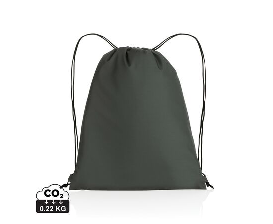 Impact AWARE™ RPET 190T drawstring bag Anthracite - XD Collection P762.682