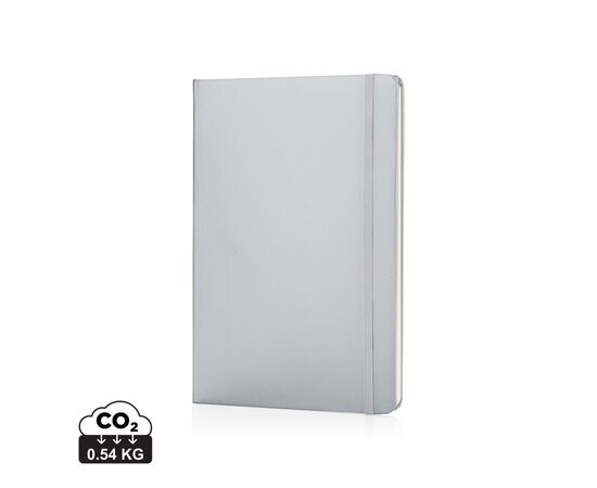 Classic hardcover notebook A5 Silver - XD Collection P773.212