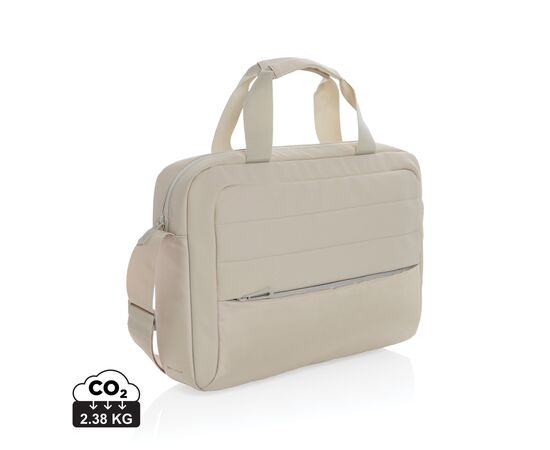 Sacoche pour ordinateur 15,6'' rPET AWARE™ Armond Beige - XD Xclusive P732.222