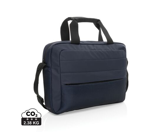 Sacoche pour ordinateur 15,6'' rPET AWARE™ Armond Bleu foncé - XD Xclusive P732.225
