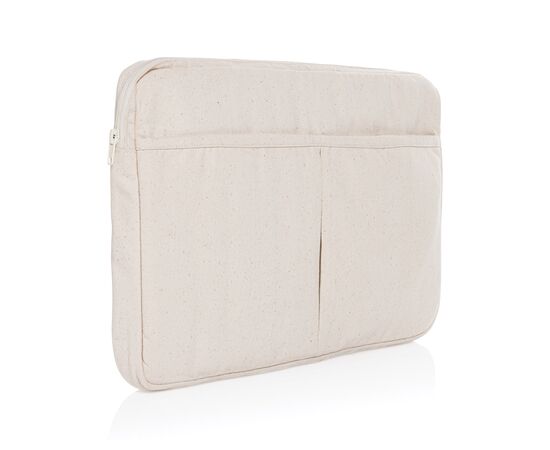 Laluka AWARE™ 15,6" Laptoptasche aus recycelter Baumwolle Off white - XD Collection P788.140