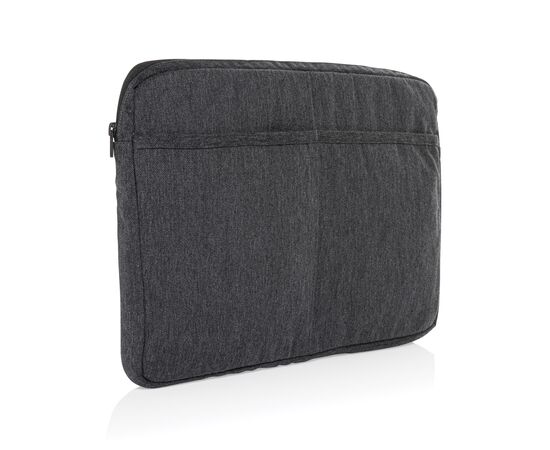 Pochette ordinateur 15,6'' en coton recyclé AWARE™ Laluka Antracite - XD Collection P788.149