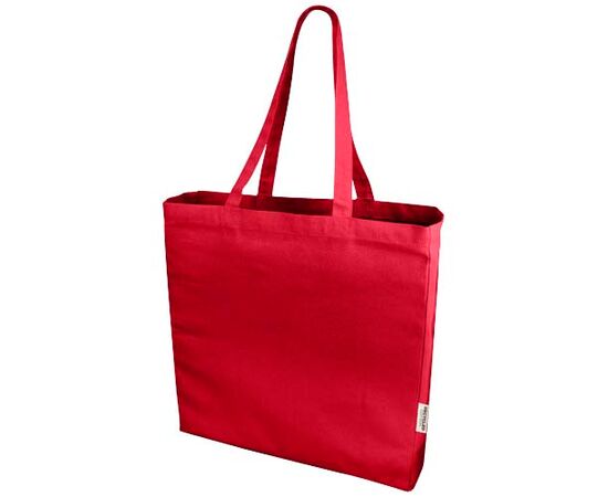 Odessa 220 g/m² recycelte Baumwoll Tragetasche 13L Rot - Unbranded 12071021