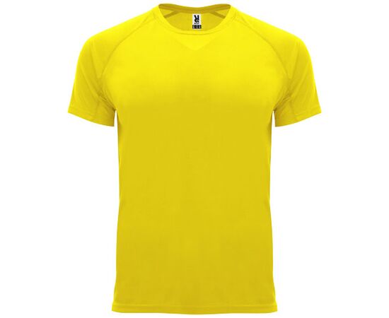 Bahrain short sleeve kids sports t-shirt Yellow - Roly K04071BD