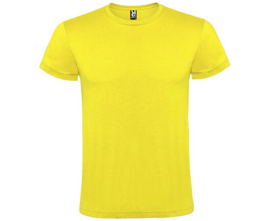Atomic unisex T-shirt met korte mouwen Geel - Roly R64241B0