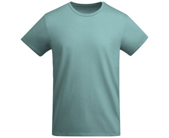 Breda organic cotton short sleeve kids t-shirt Dusty blue - Roly K66981MG