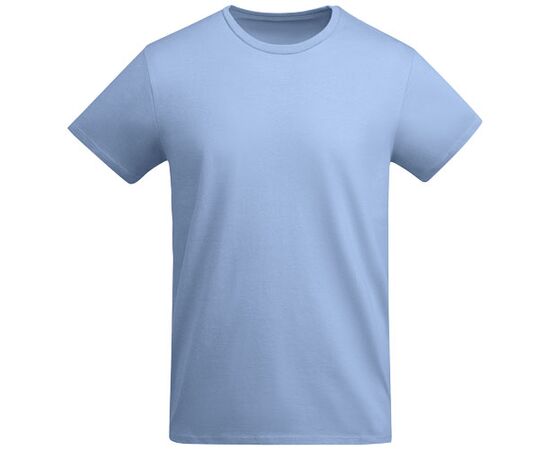 T-shirt Breda en coton organique à manches courtes pour enfant Bleu ciel - Roly K66982HE