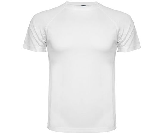 T-shirt sport Montecarlo à manches courtes pour enfant Blanc - Roly K04251ZM